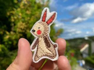 Patch Hase | Bügelflicken